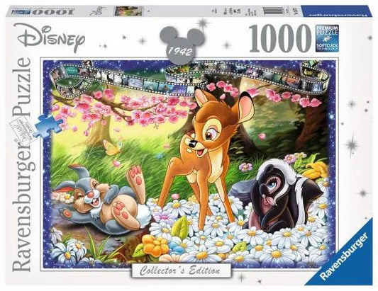 Ravensburger Disney Moments 1942 Bambi Puzzle 1000 Pieces Jigsaw Puzzle - Eclipse Games Puzzles Novelties