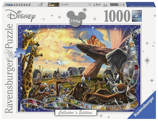 Ravensburger Disney Moments The Lion King 1994 1000 Pieces Jigsaw Puzzle - Eclipse Games Puzzles Novelties