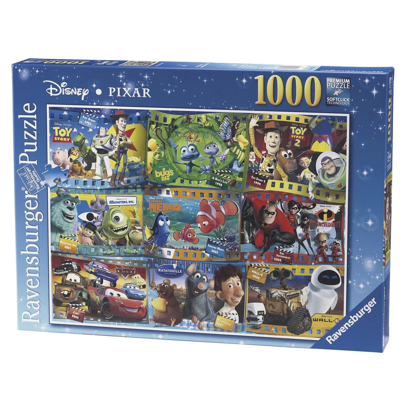 Ravensburger Disney Pixar Movies Puzzle 1000 Pieces Jigsaw Puzzle - Eclipse Games Puzzles Novelties