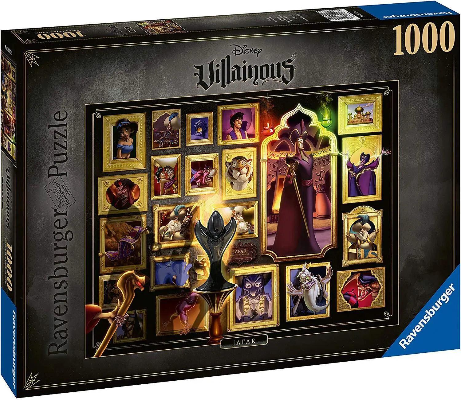 Ravensburger Disney Villainous Jafar 1000 Pieces Jigsaw Puzzle - Eclipse Games Puzzles Novelties
