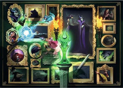 Ravensburger Disney Villainous Maleficent 1000 Pieces Jigsaw Puzzle - Eclipse Games Puzzles Novelties