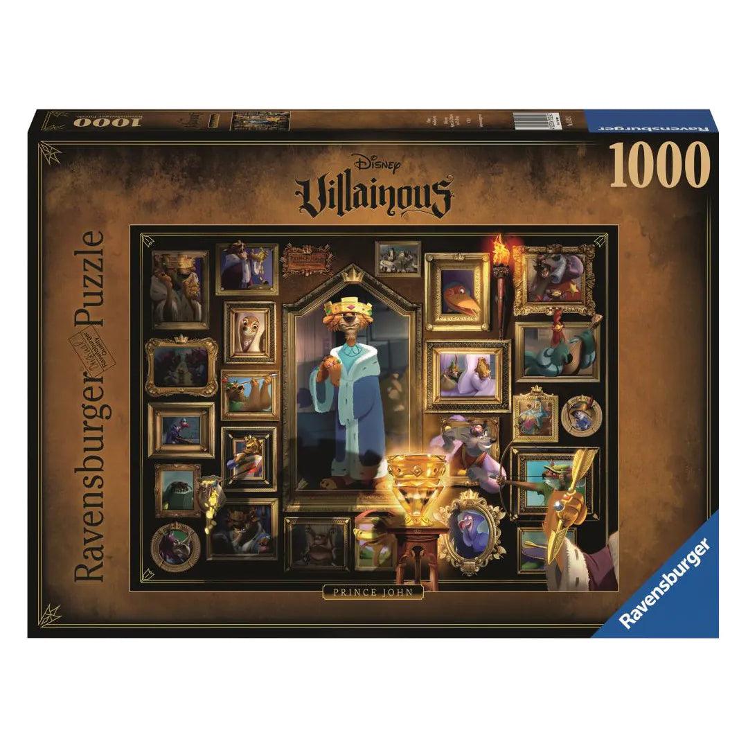 Ravensburger Disney Villainous Prince John 1000 Pieces Jigsaw Puzzle - Eclipse Games Puzzles Novelties