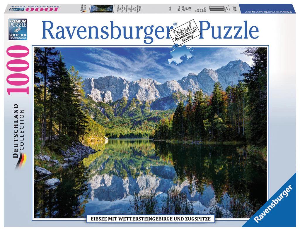Ravensburger Eib Lake Germany 1000 Pieces Jigsaw Puzzle - Eclipse Games Puzzles Novelties