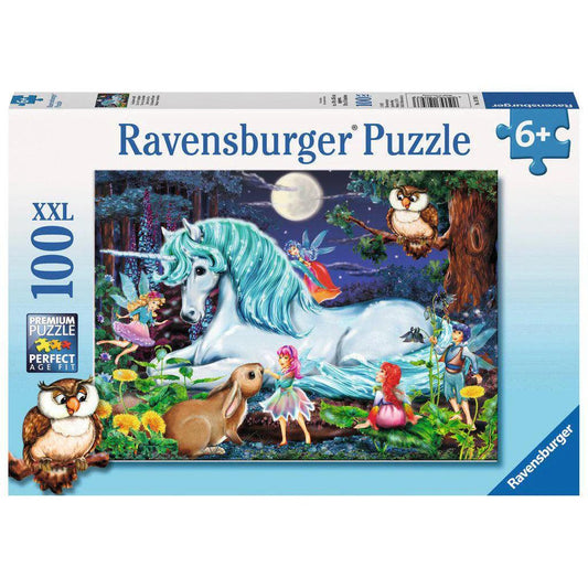 Ravensburger Enchanted Forest 100 Pieces Jigsaw Puzzle - Eclipse Games Puzzles Novelties