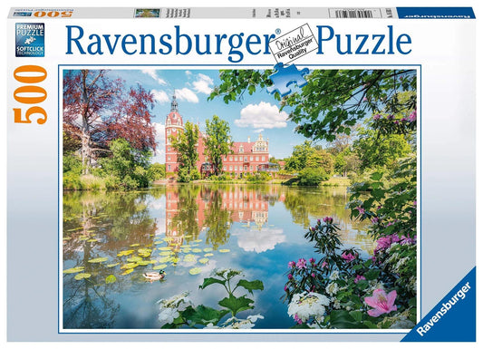 Ravensburger Enchanthing Muskau Castle 500 Pieces Jigsaw Puzzle - Eclipse Games Puzzles Novelties