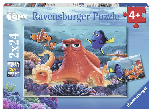 Ravensburger Finding Dory Always Swimming 2x24 Pieces Jigsaw Puzzle - Eclipse Games Puzzles Novelties
