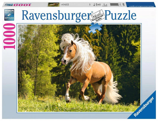 Ravensburger Galloping Along 1000 Pieces Jigsaw Puzzle - Eclipse Games Puzzles Novelties
