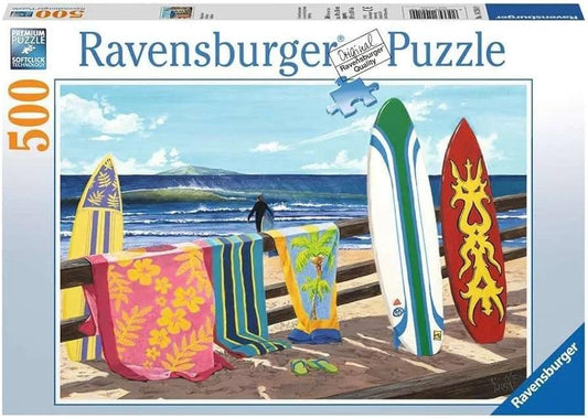 Ravensburger Hang Loose 500 Pieces Jigsaw Puzzle - Eclipse Games Puzzles Novelties