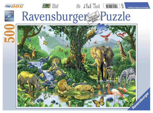 Ravensburger Jungle Harmony 500 Pieces Jigsaw Puzzle - Eclipse Games Puzzles Novelties