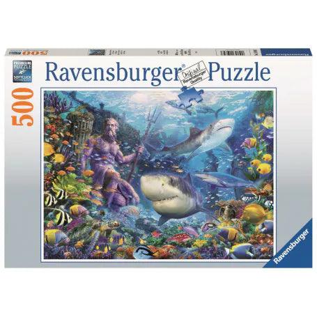 Ravensburger King Of The Sea 500 Pieces Jigsaw Puzzle - Eclipse Games Puzzles Novelties