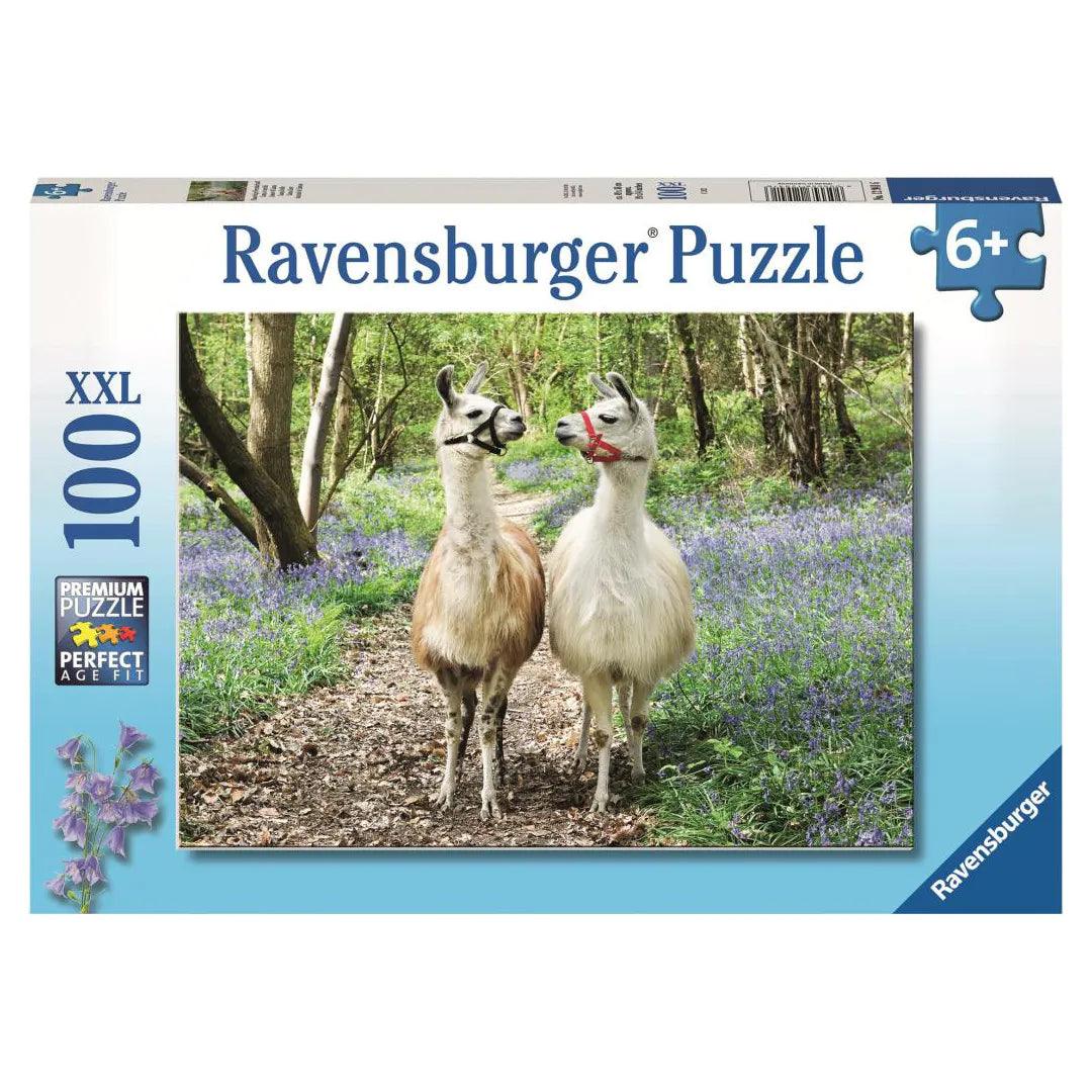 Ravensburger Llama Love 100 Pieces Jigsaw Puzzle - Eclipse Games Puzzles Novelties