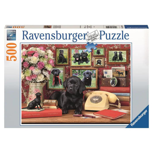 Ravensburger My Loyal Friends 500 Pieces Jigsaw Puzzle - Eclipse Games Puzzles Novelties
