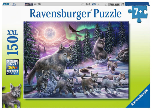 Ravensburger Northern Wolves 150 Pieces Jigsaw Puzzle - Eclipse Games Puzzles Novelties