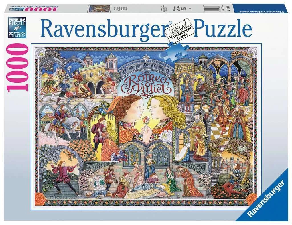 Ravensburger Romeo And Juliet 1000 Pieces Jigsaw Puzzle - Eclipse Games Puzzles Novelties