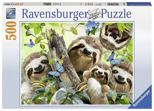 Ravensburger Sloth Selfie Pieces Jigsaw Puzzle - Eclipse Games Puzzles Novelties