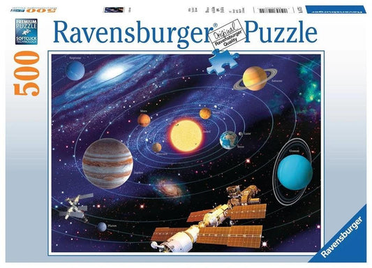 Ravensburger Solar System 500 Pieces Jigsaw Puzzle - Eclipse Games Puzzles Novelties