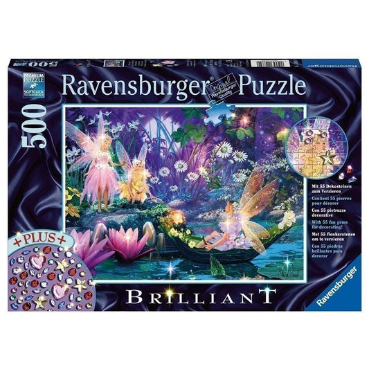 Ravensburger The Fairy Forest 500 Pieces Jigsaw Puzzle - Eclipse Games Puzzles Novelties