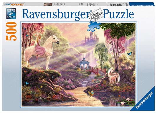Ravensburger The Magic River 500 Pieces Jigsaw Puzzle - Eclipse Games Puzzles Novelties