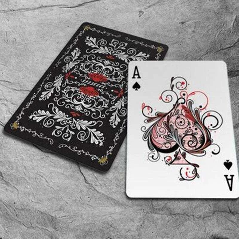 Red Tune Playing Cards - Eclipse Games Puzzles Novelties