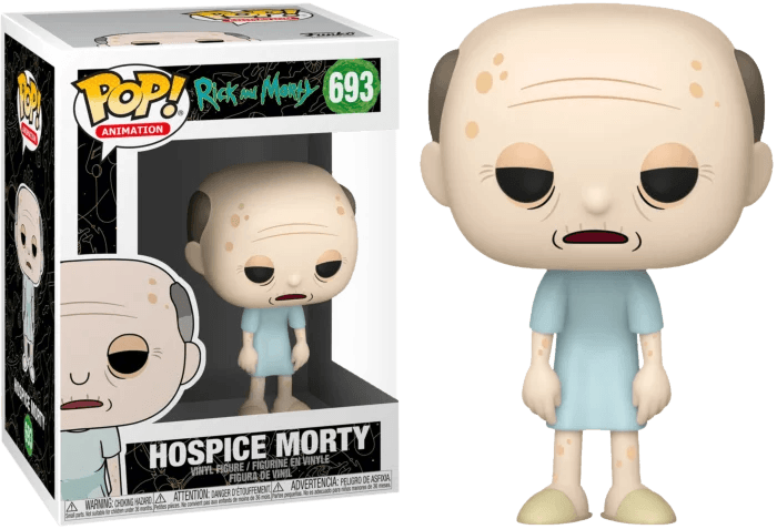 Rick and Morty - Hospice Morty Pop! Vinyl Figure #693 - Eclipse Games Puzzles Novelties