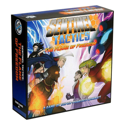 Sentinel Tactics the Flames of Freedom and Uprising Expansions BUNDLE - Eclipse Games Puzzles Novelties