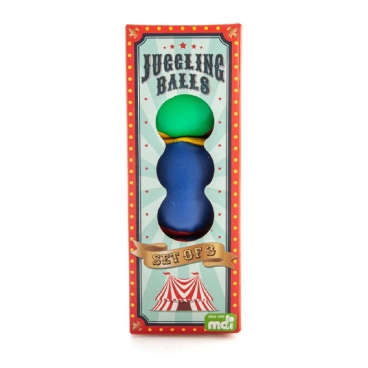 Set of 3 Juggling Balls - Eclipse Games Puzzles Novelties