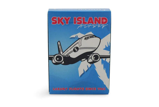 Sky Island Blue Playing Cards - Eclipse Games Puzzles Novelties