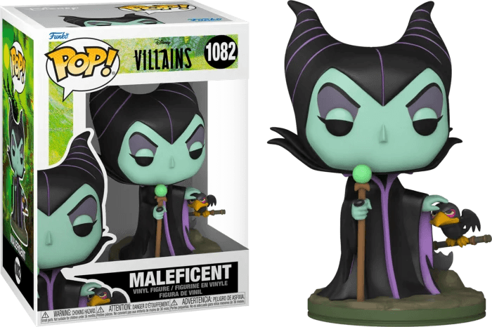 Sleeping Beauty - Maleficent Ultimate Disney Villains Pop! Vinyl #1082 - Eclipse Games Puzzles Novelties