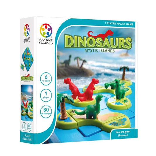 Smart Games Dinosaurs Mystic Islands - Eclipse Games Puzzles Novelties