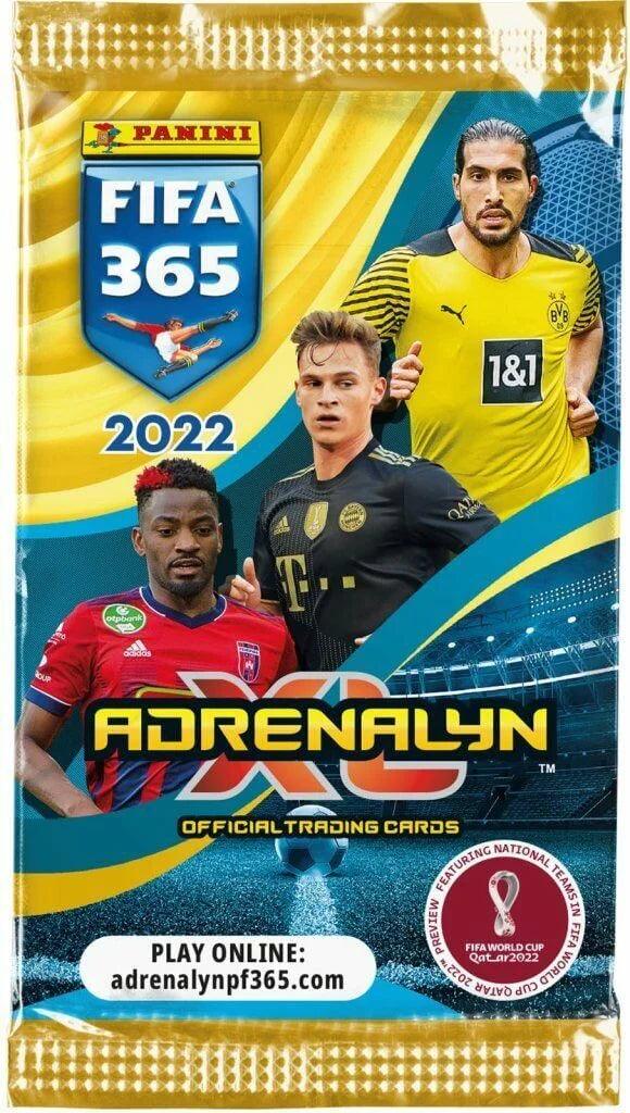 Soccer FIFA 365 Adrenalyn Xl 2022 Booster Pack - Eclipse Games Puzzles Novelties