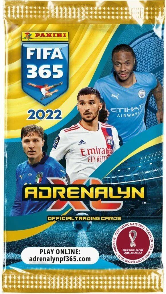 Soccer FIFA 365 Adrenalyn Xl 2022 Booster Pack - Eclipse Games Puzzles Novelties