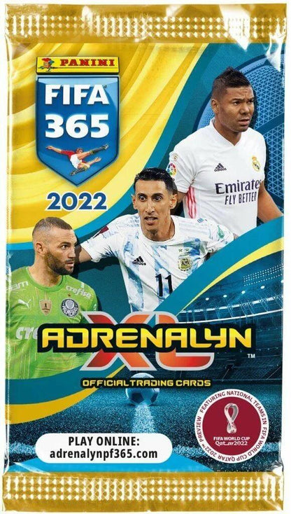 Soccer FIFA 365 Adrenalyn Xl 2022 Booster Pack - Eclipse Games Puzzles Novelties
