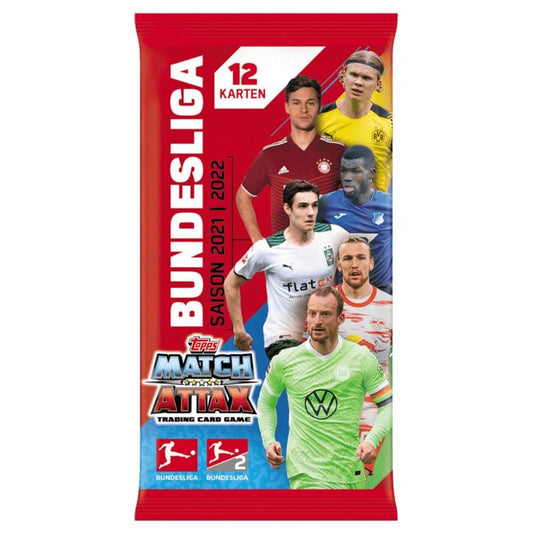 Soccer Match Attax TCG Season 2021/2022 Bundesliga Booster Pack - Eclipse Games Puzzles Novelties