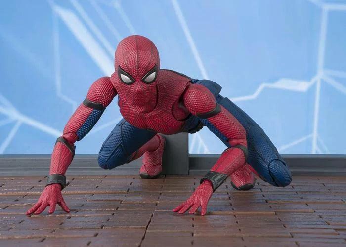 Spider-Man Homecoming & Option Act Wall Set S.H. Bandai Figuarts Action Figure - Eclipse Games Puzzles Novelties