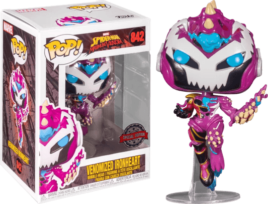 Spider-Man Maximum Venom - Venomized Ironheart Pop! Vinyl Figure #842 - Eclipse Games Puzzles Novelties