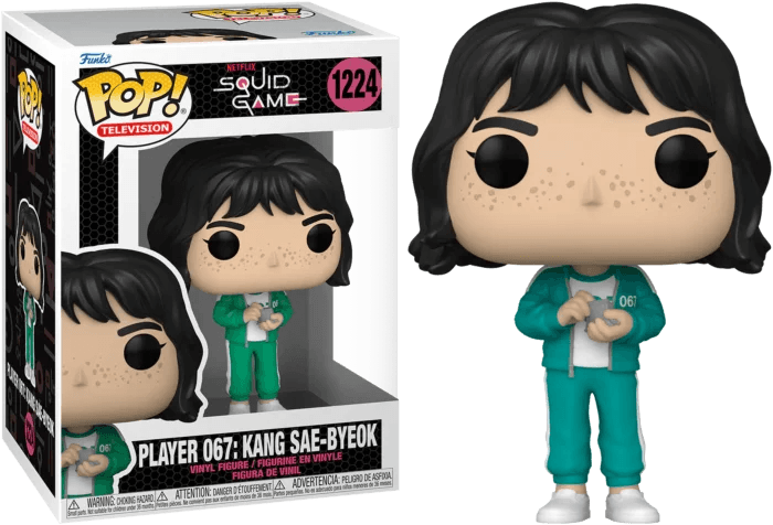Squid Game - Kang Sae-byeok Player 067 Pop! Vinyl Figure #1224 - Eclipse Games Puzzles Novelties