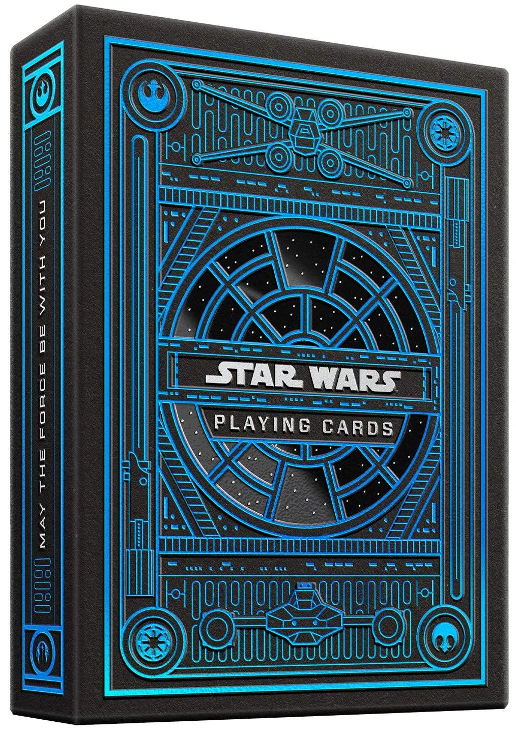 Star Wars Blue Deck Theory11 Playing Cards - Eclipse Games Puzzles Novelties