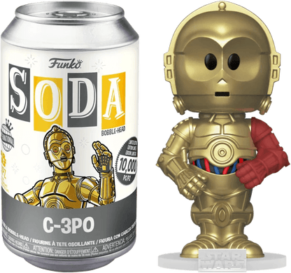 Star Wars C-3PO SODA Pop! Vinyl Figure In Collector Can - International Edition - Eclipse Games Puzzles Novelties