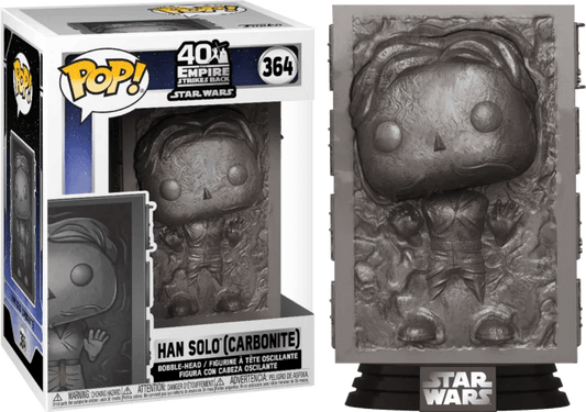 Star Wars Episode V: The Empire Strikes Back - Han Solo in Carbonite Pop! Vinyl Figure #364 - Eclipse Games Puzzles Novelties