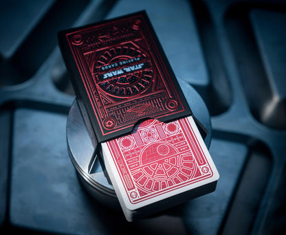 Star Wars Red Deck Theory11 Playing Cards - Eclipse Games Puzzles Novelties