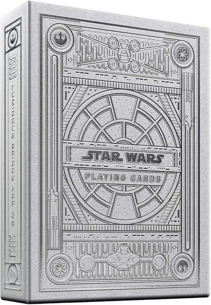 Star Wars White Deck Theory11 Playing Cards - Eclipse Games Puzzles Novelties