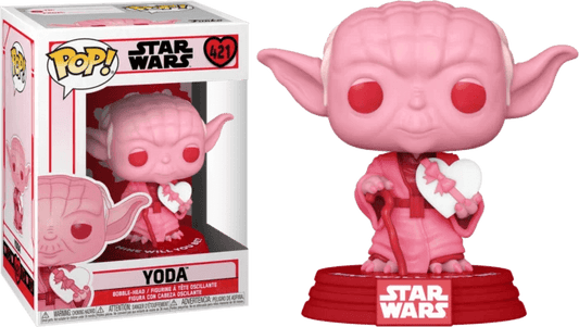 Star Wars - Yoda Valentine’s Day Pop! Vinyl Figure - Eclipse Games Puzzles Novelties