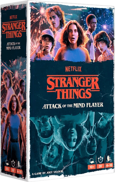 Stranger Things Attack of the Mind Flayer - Eclipse Games Puzzles Novelties