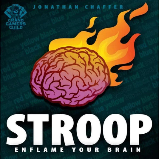 Stroop Enflame Your Brain Card Game - Eclipse Games Puzzles Novelties