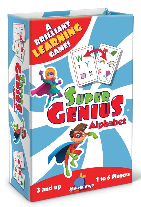 Super Genius Alphabet Blue Orange Games - Eclipse Games Puzzles Novelties