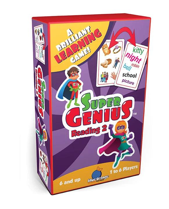 Super Genius Reading 2 Blue Orange Games - Eclipse Games Puzzles Novelties