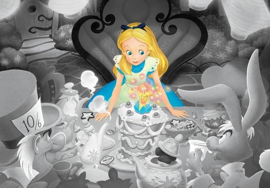 Tenyo Puzzle Disney Alice in Wonderland Alice Happy Birthday Frost Art Puzzle 500 Pieces Jigsaw Puzzle - Eclipse Games Puzzles Novelties