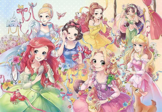 Tenyo Puzzle Disney Purely Disney Princess 500 Pieces Jigsaw Puzzle - Eclipse Games Puzzles Novelties