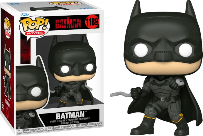 The Batman 2022 - Batman with Arrows Pop! Vinyl Figure #1189 - Eclipse Games Puzzles Novelties