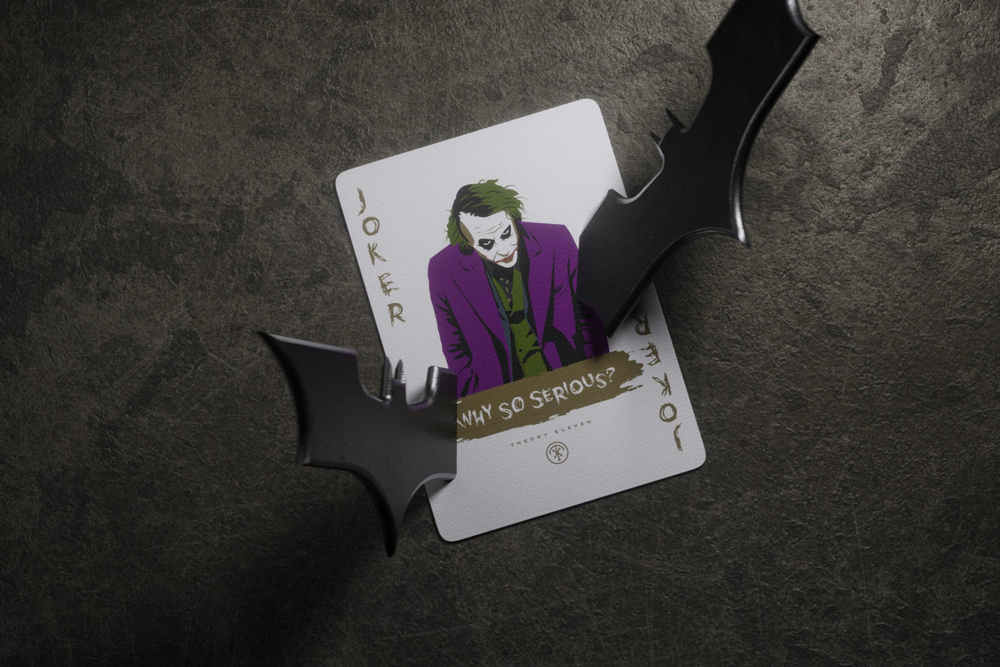 The Dark Knight x Batman Playing Cards Theory11 Playing Cards - Eclipse Games Puzzles Novelties